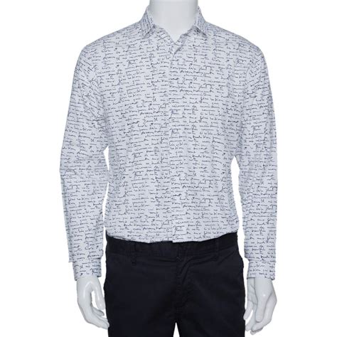 christian dior dress shirt mens|dior long sleeve shirt men.